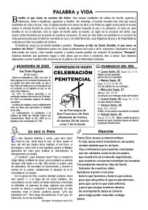 Lee más sobre el artículo Hoja dominical del 24 de marzo de 2024
