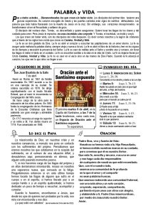 Lee más sobre el artículo Hoja dominical del 7 de abril de 2024