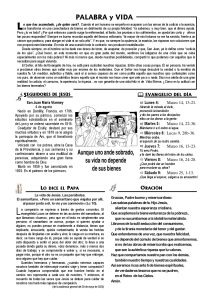 Lee más sobre el artículo Hoja dominical del 3 de agosto de 2025